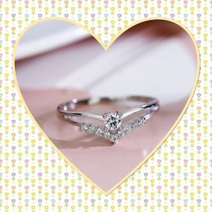 🌷New❤️❤️Beautiful 925 Sterling Silver Ring🌷